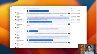 Answers, handoffs, meetings, fully on-brand preview