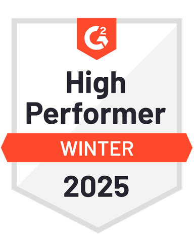 G2 High Performer award