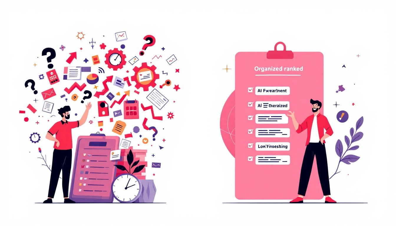 Spreadsheet Chaos vs AI Organization