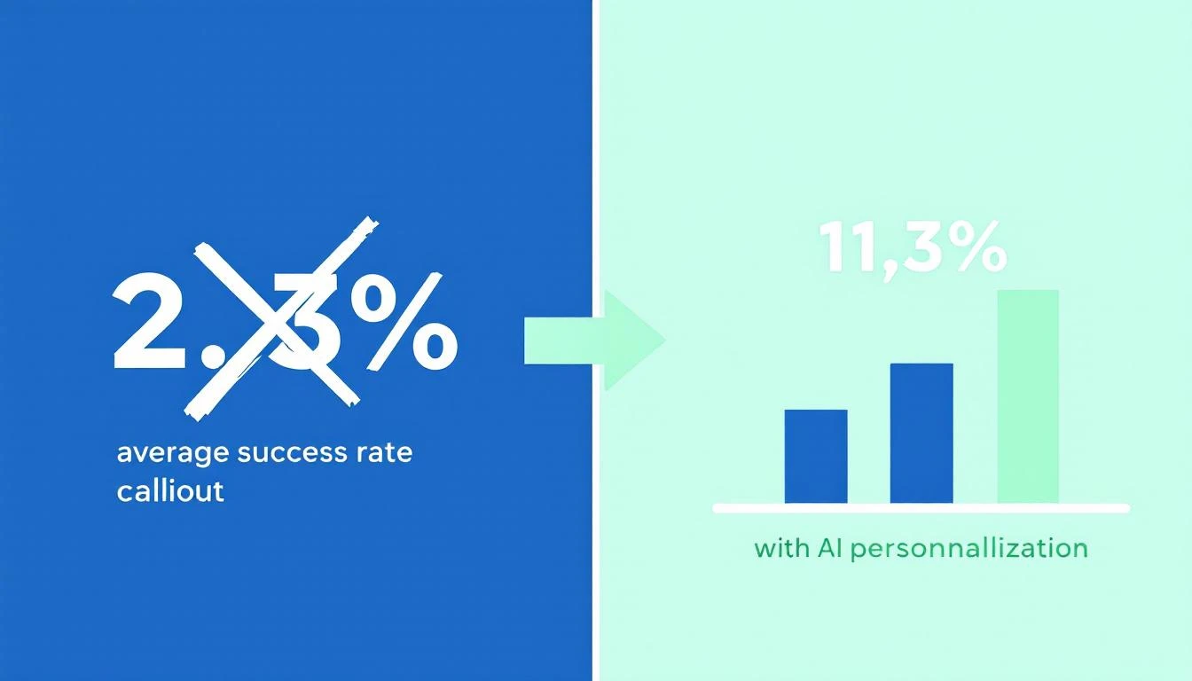 Cold calling success rates: generic scripts vs. AI-personalized approaches