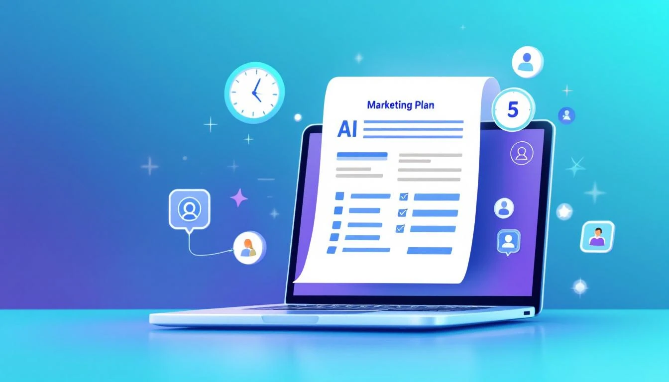 How to create an AI marketing plan in 5 minutes โ free tool
