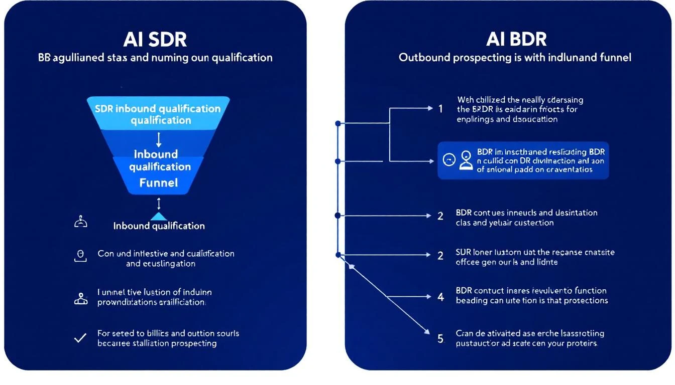 AI SDR vs AI BDR Comparison