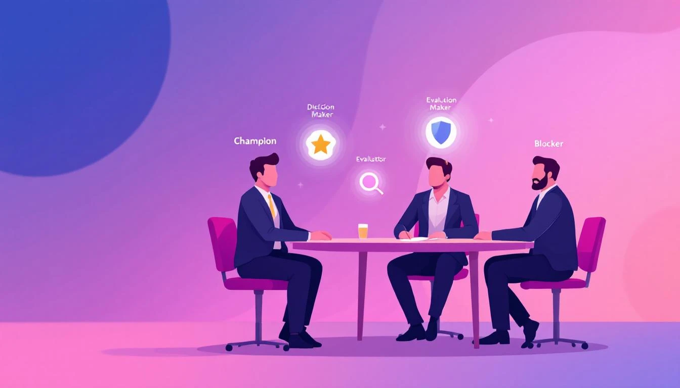 Buying committee roles help you prioritize who to contact first