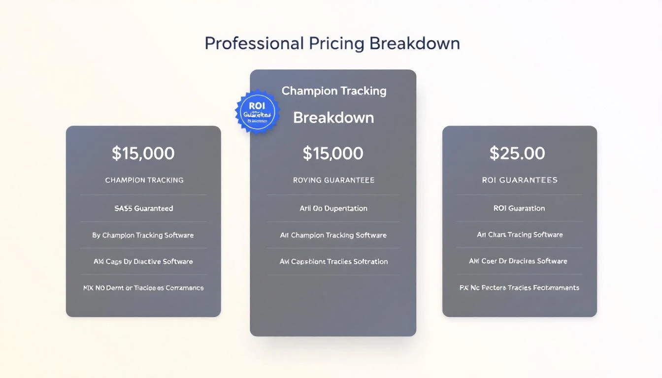 Champify Pricing Breakdown 2026 โ Plans, Costs, and ROI Analysis