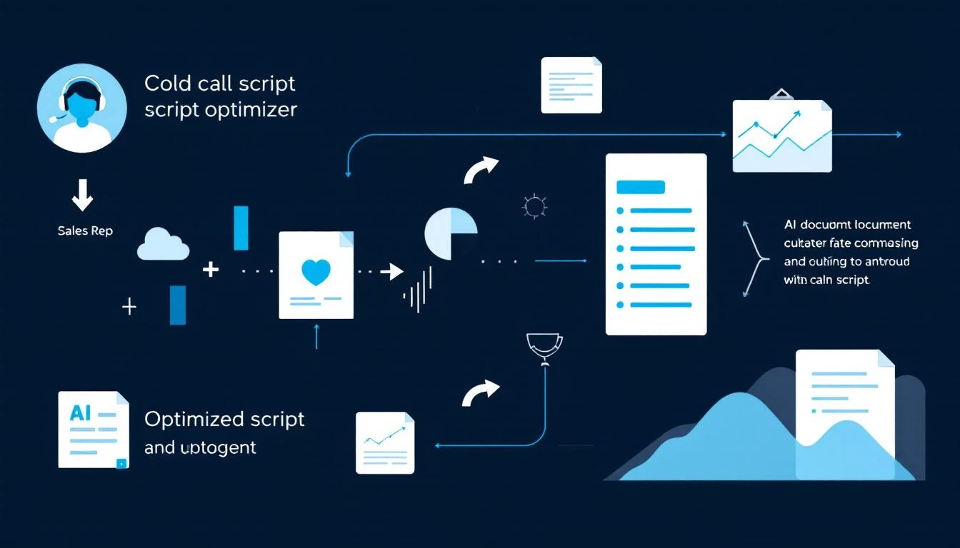 Cold call script optimization workflow