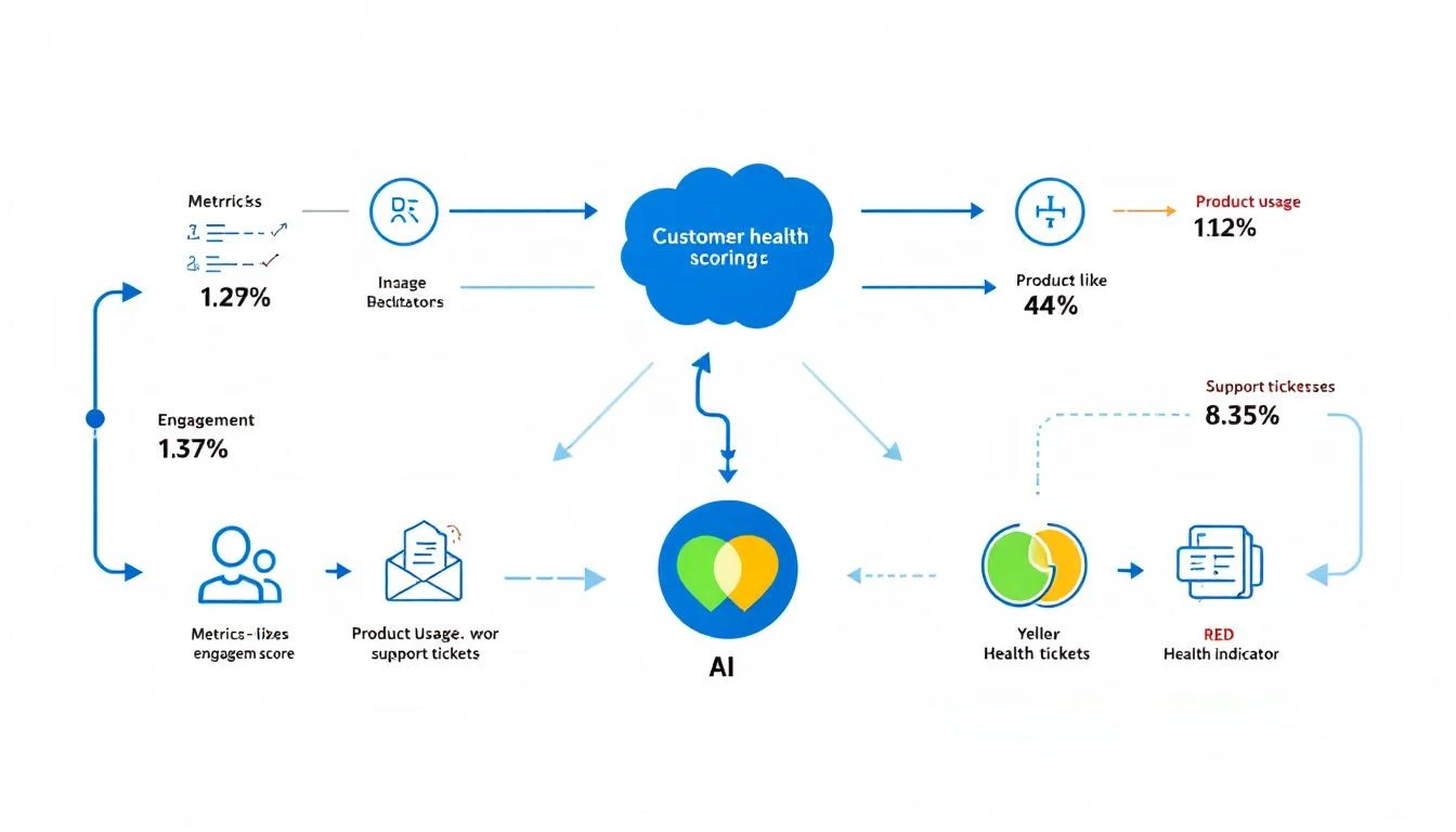 AI Customer Health Scoring System Architecture