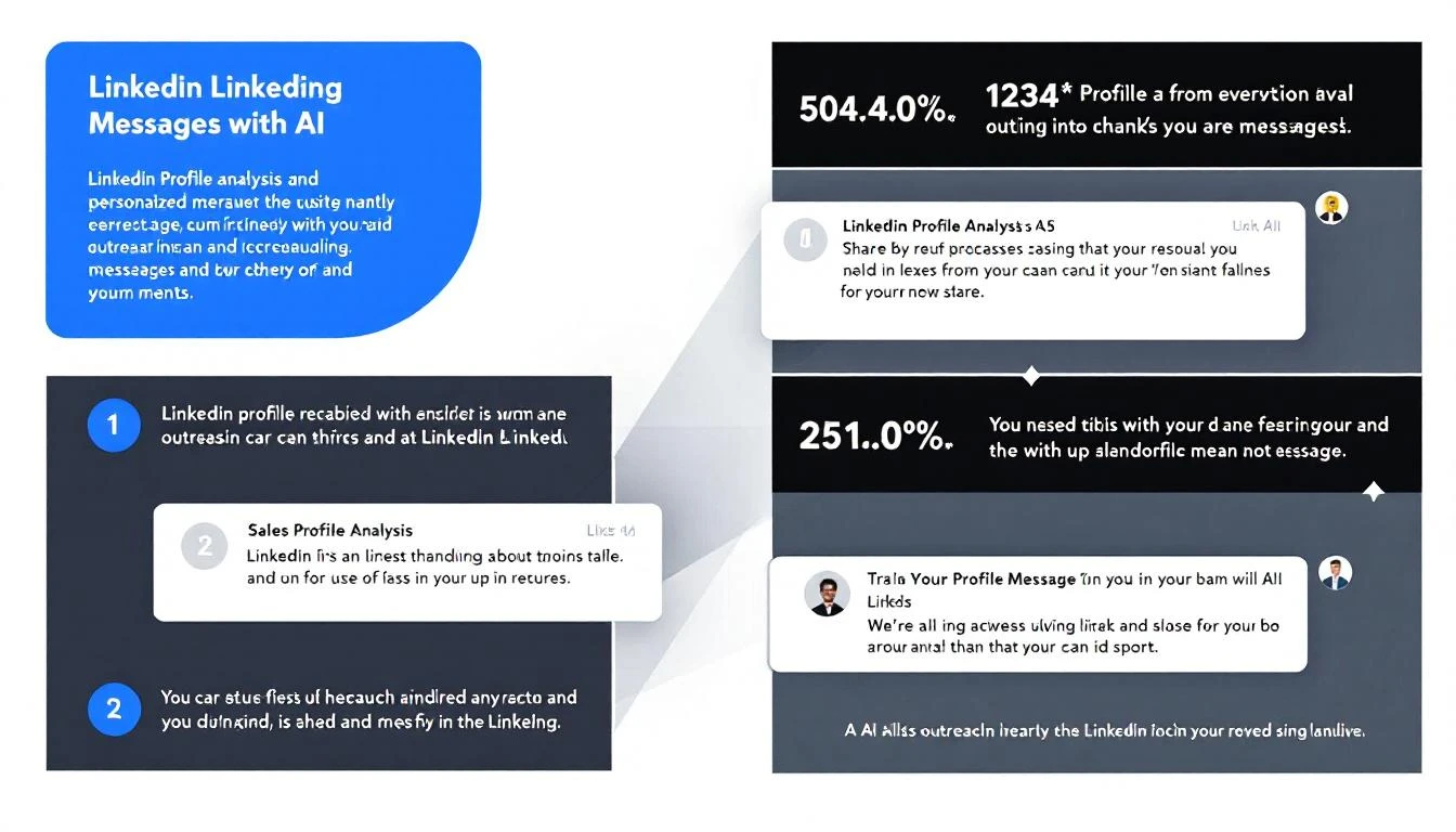 LinkedIn profile analysis and personalized message generation