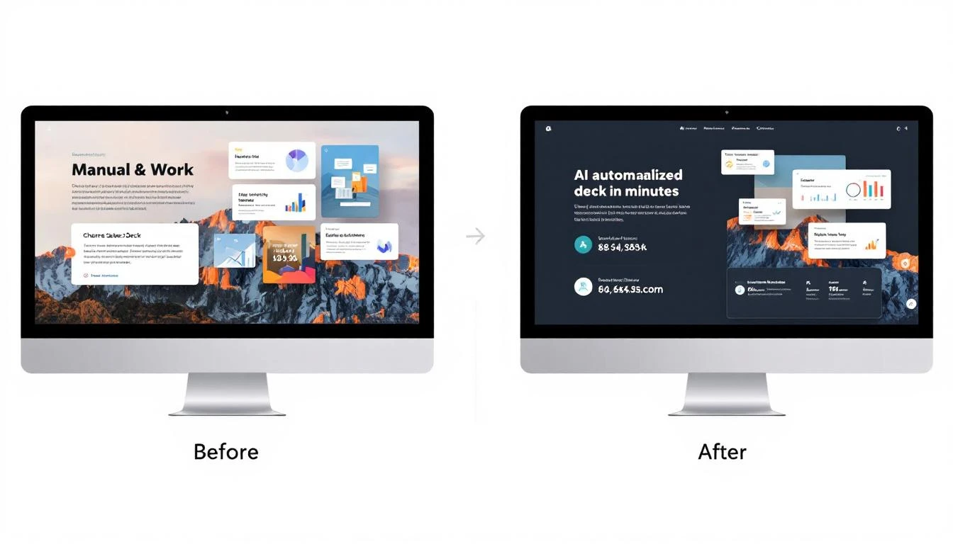 Manual vs AI Sales Deck Creation