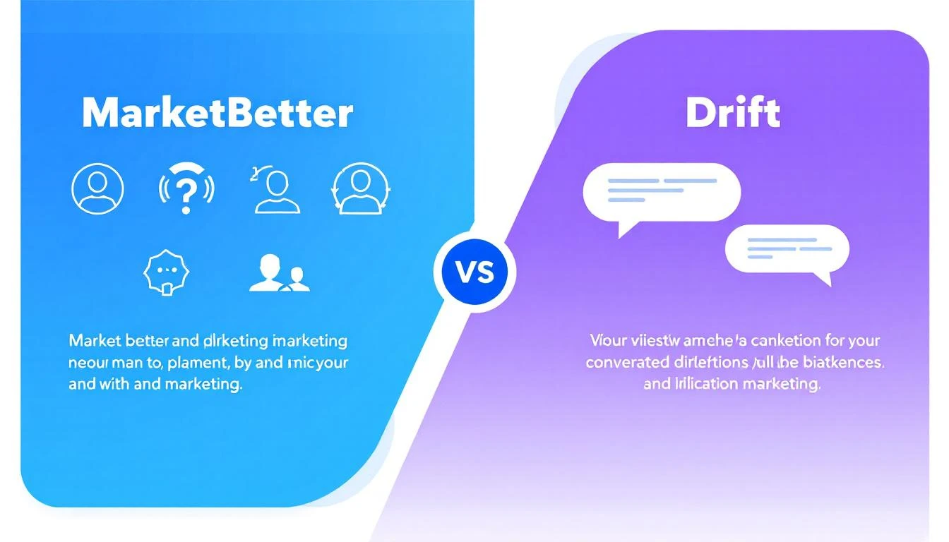 MarketBetter vs Drift comparison
