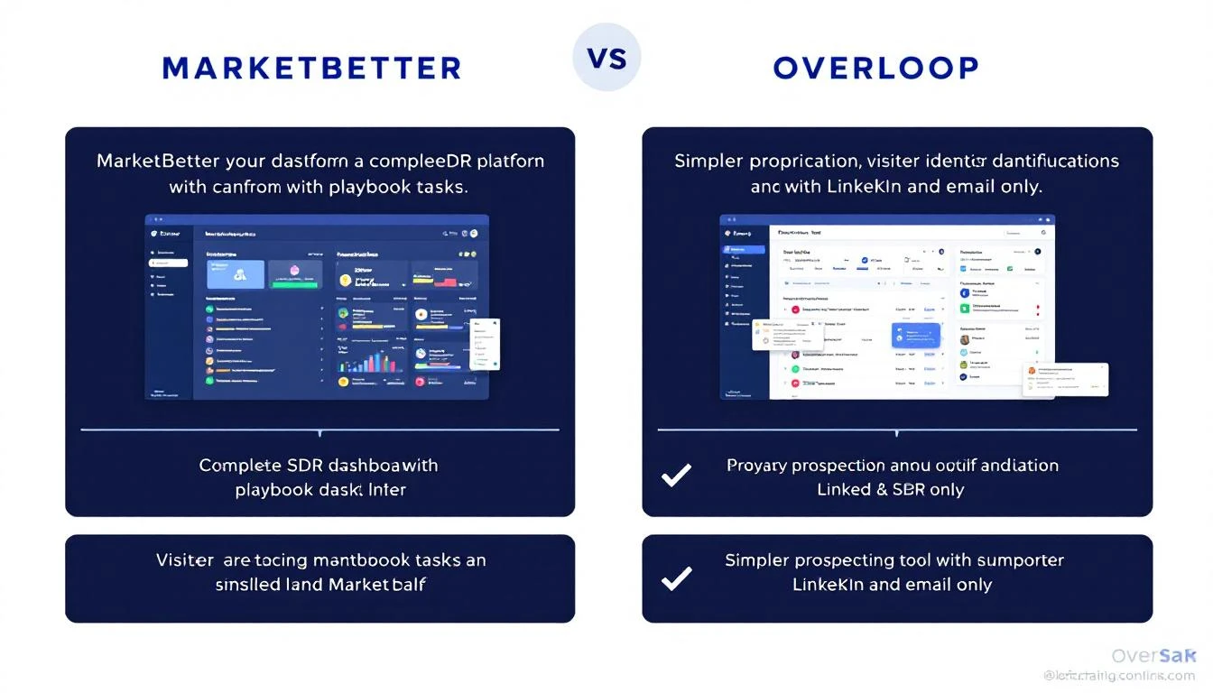 MarketBetter vs Overloop comparison โ complete SDR OS vs AI prospecting tool