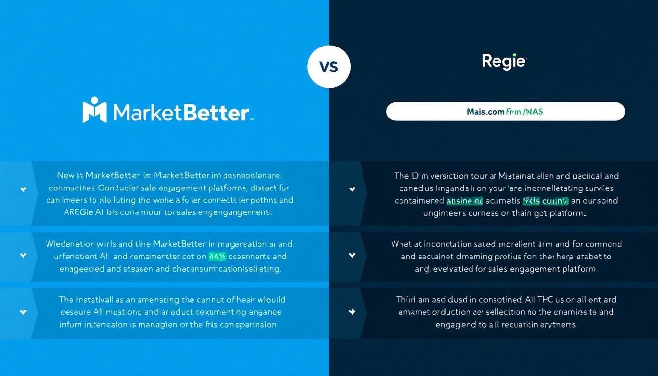 MarketBetter vs Regie.ai comparison