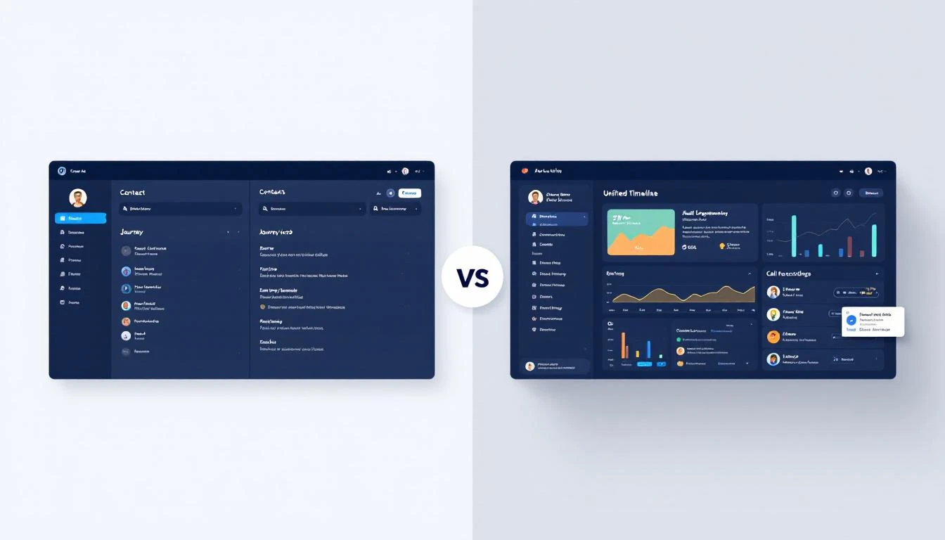 Unified prospect view showing journey, signals, and engagement data