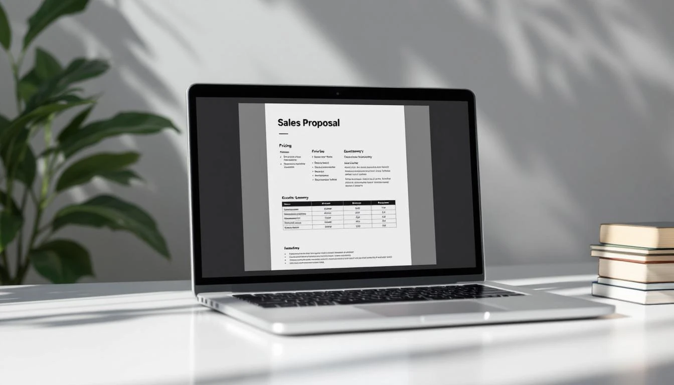 Generated Proposal Mockup