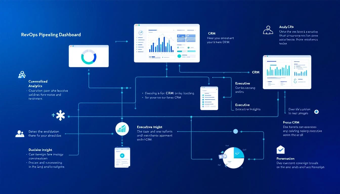 RevOps dashboard data flow