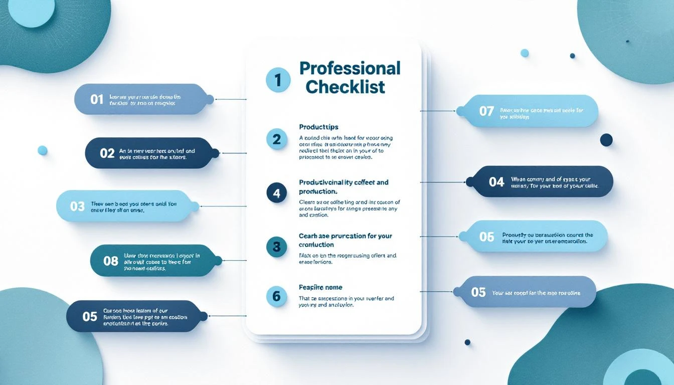 SDR Prompts Checklist