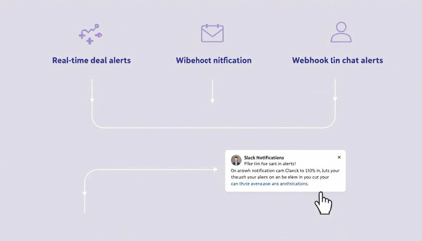 Slack notification system for real-time deal alerts