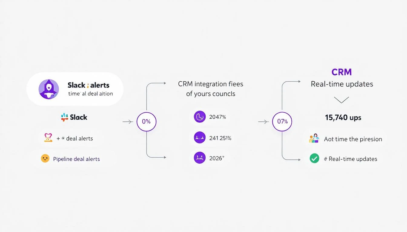 Slack channel with deal alerts and pipeline notifications