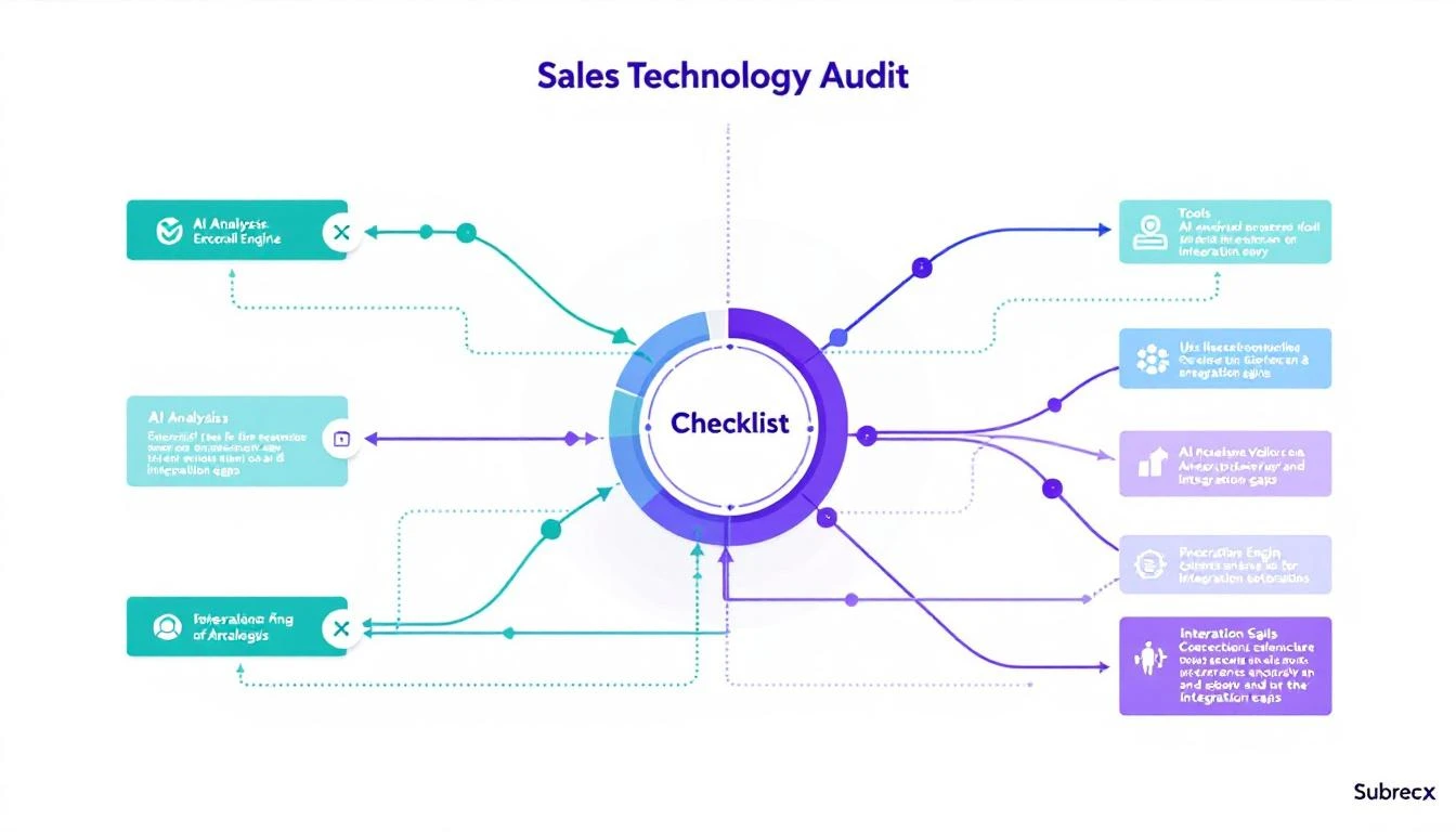 Sales tech stack audit checklist