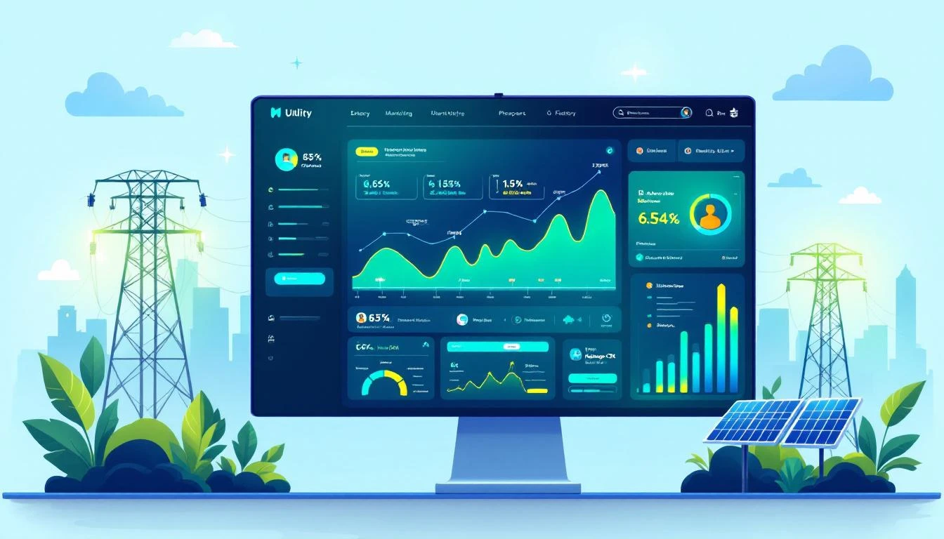 Utility and energy monitoring SaaS visitor identification pipeline